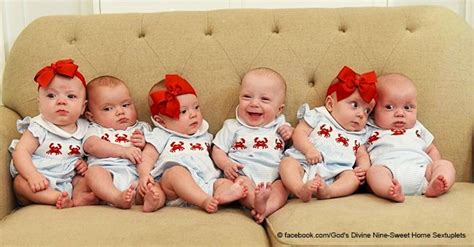 when were the waldrop sextuplets born|A woman with three children has given birth to。